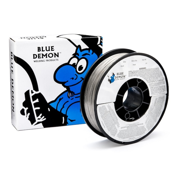 Blue Demon 308LFC-O X .030 X 10 lb Spool stainless steel flux cored gasless welding wire 308LFCO-030-10 - main